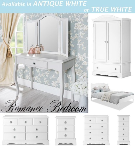 White bedroom furniture - bedroom, french