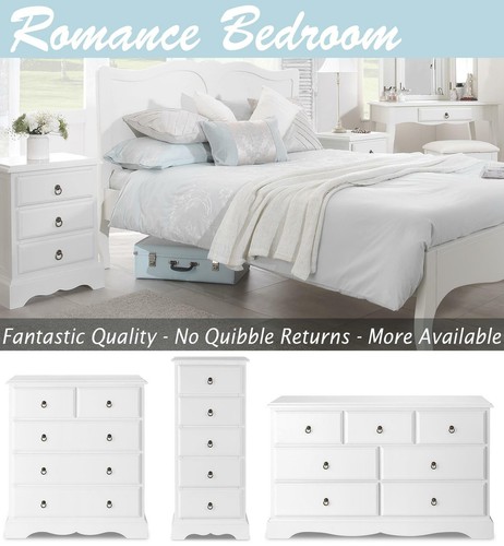 White chest drawers - white, of