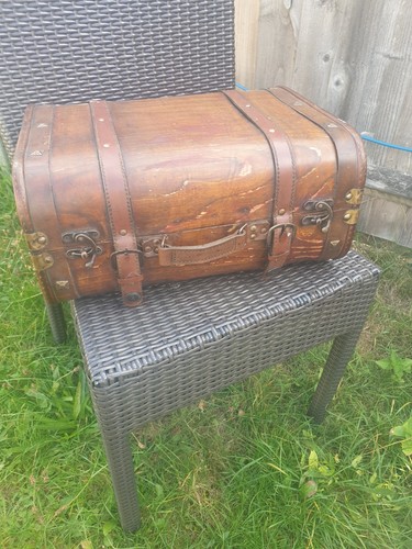 Vintage storage trunk - trunk, antique