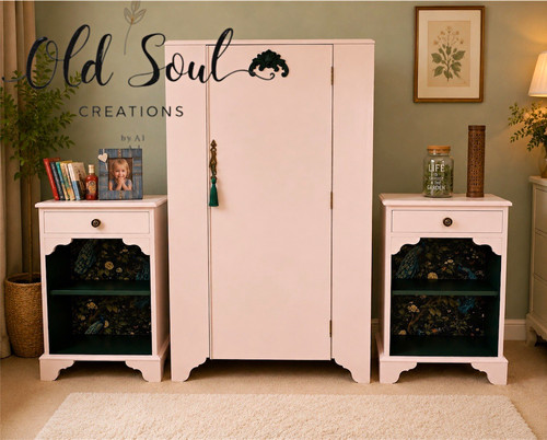 Vintage bedroom furniture set - bedroom,