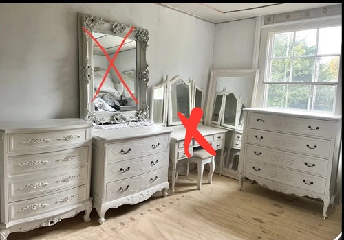 Various white french - various, ornate