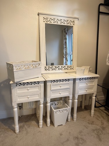 White bedroom furniture - , set