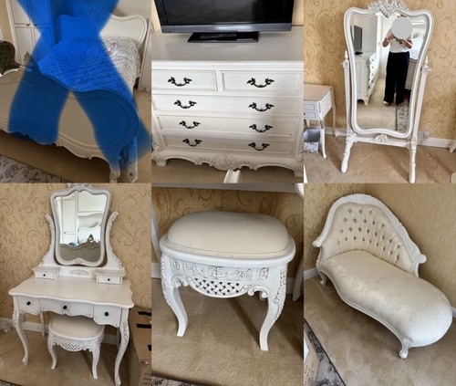 Shabby chic french - shabby, white