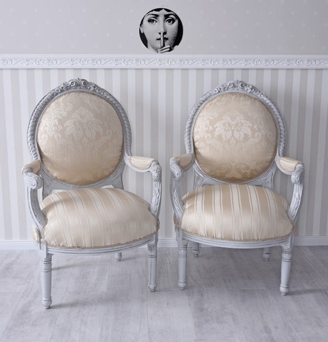 Set armchairs cream - set, of